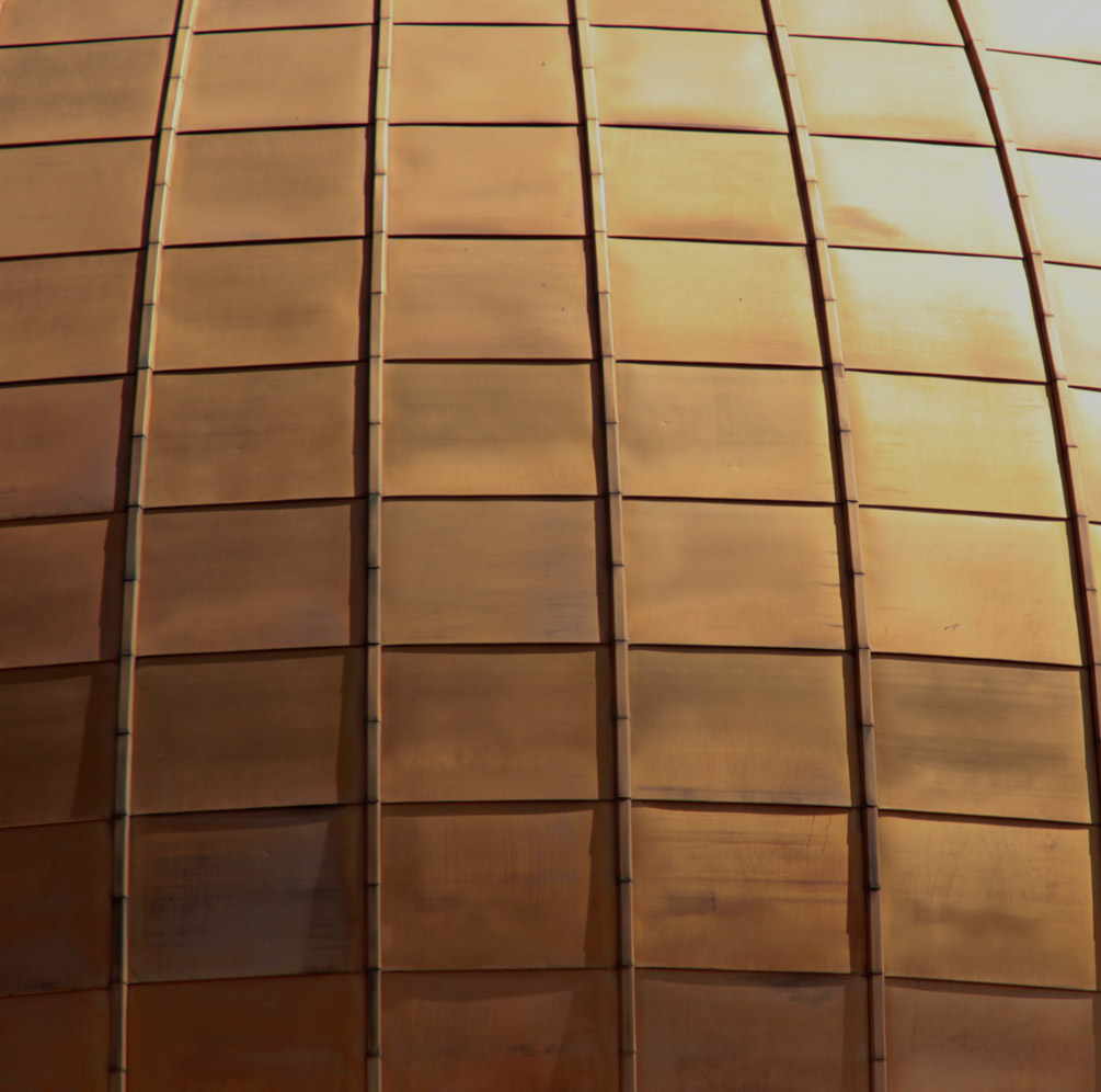 Gold dome texture for investor hub